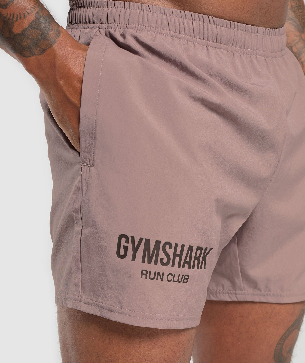 Gymshark Running Dept. 5" Shorts - Powder Mauve