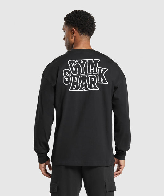 Gymshark Western Long Sleeve Tee - Black