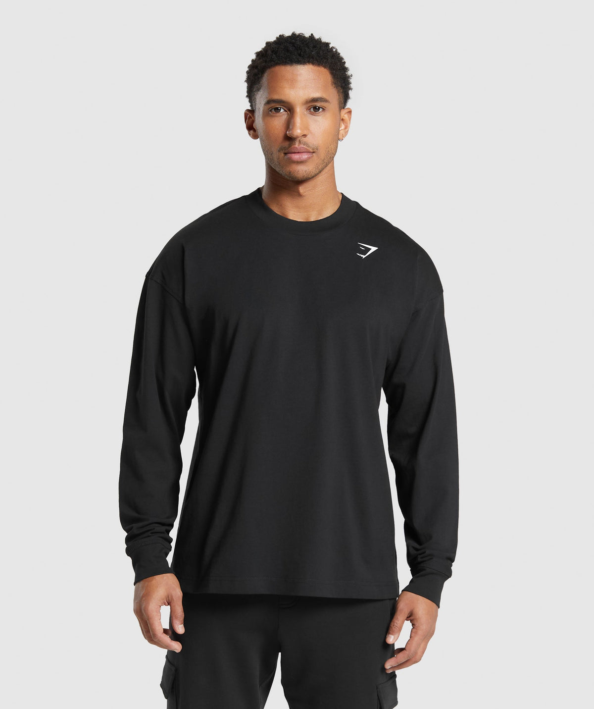 Gymshark Western Long Sleeve Tee - Black