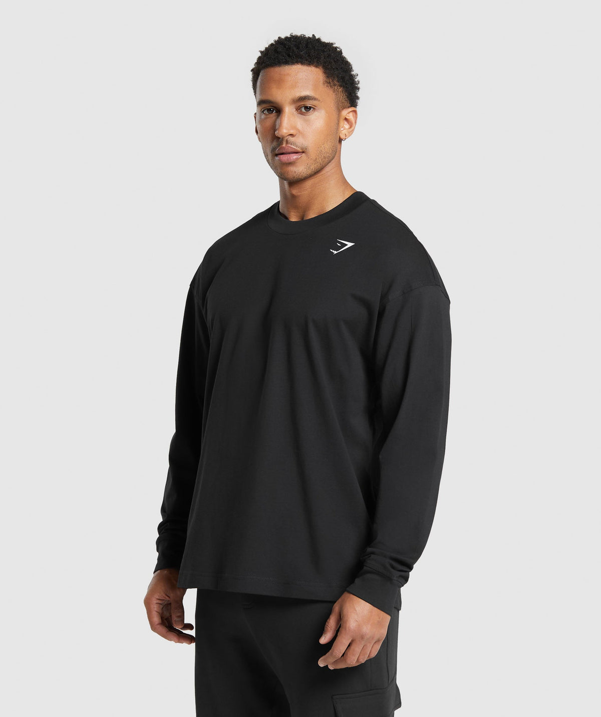 Gymshark Western Long Sleeve Tee - Black