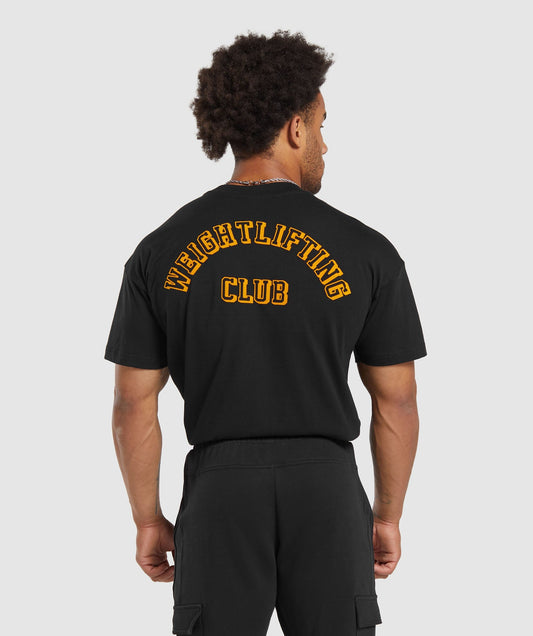 Gymshark Weightlifting Club Tee - Black