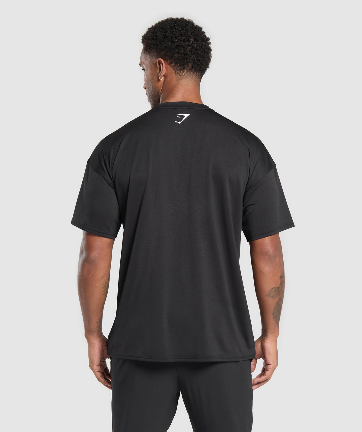 Gymshark Script Graphic Tee - Black