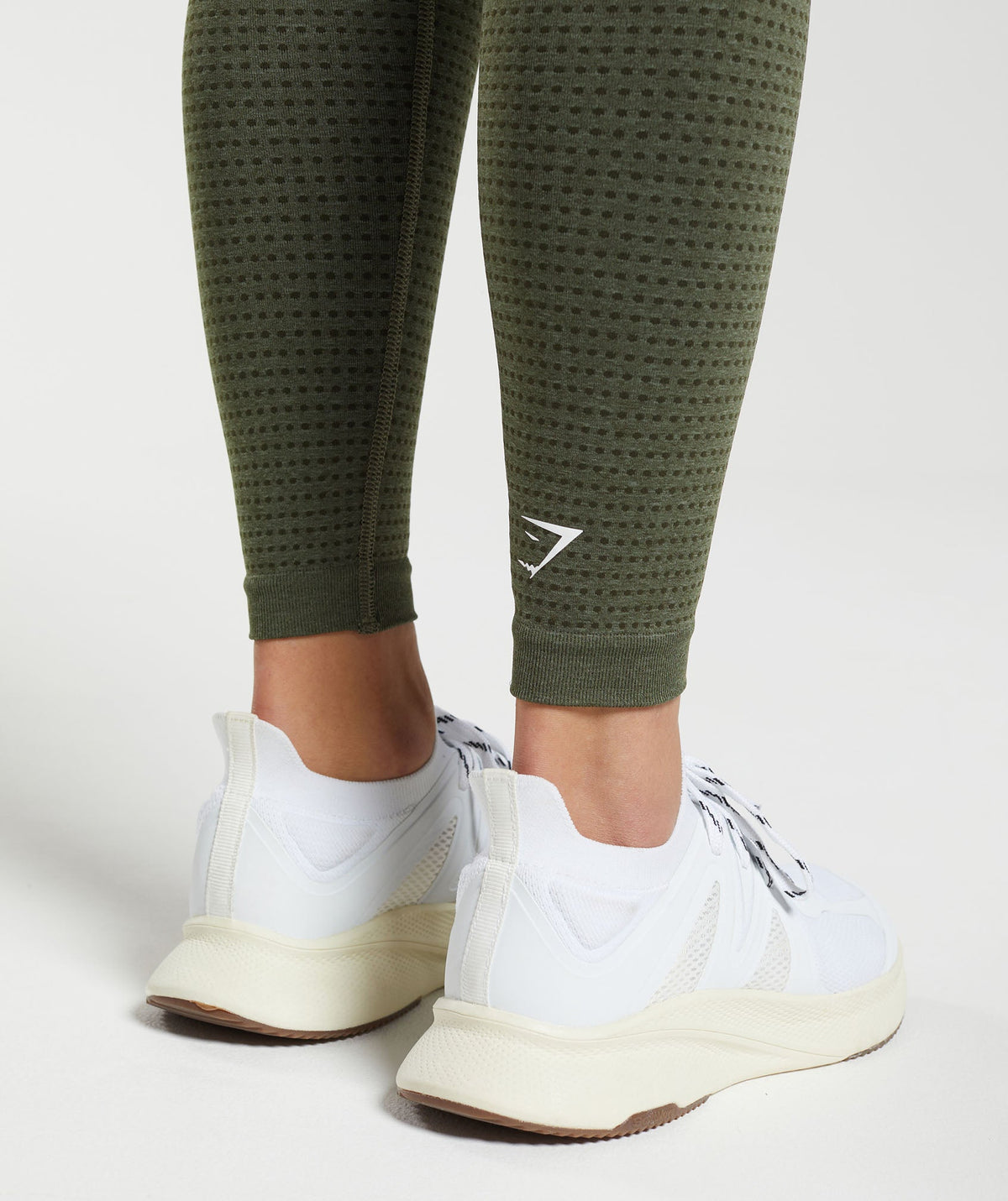 Gymshark Vital Regular Leggings - Base Green/Marl