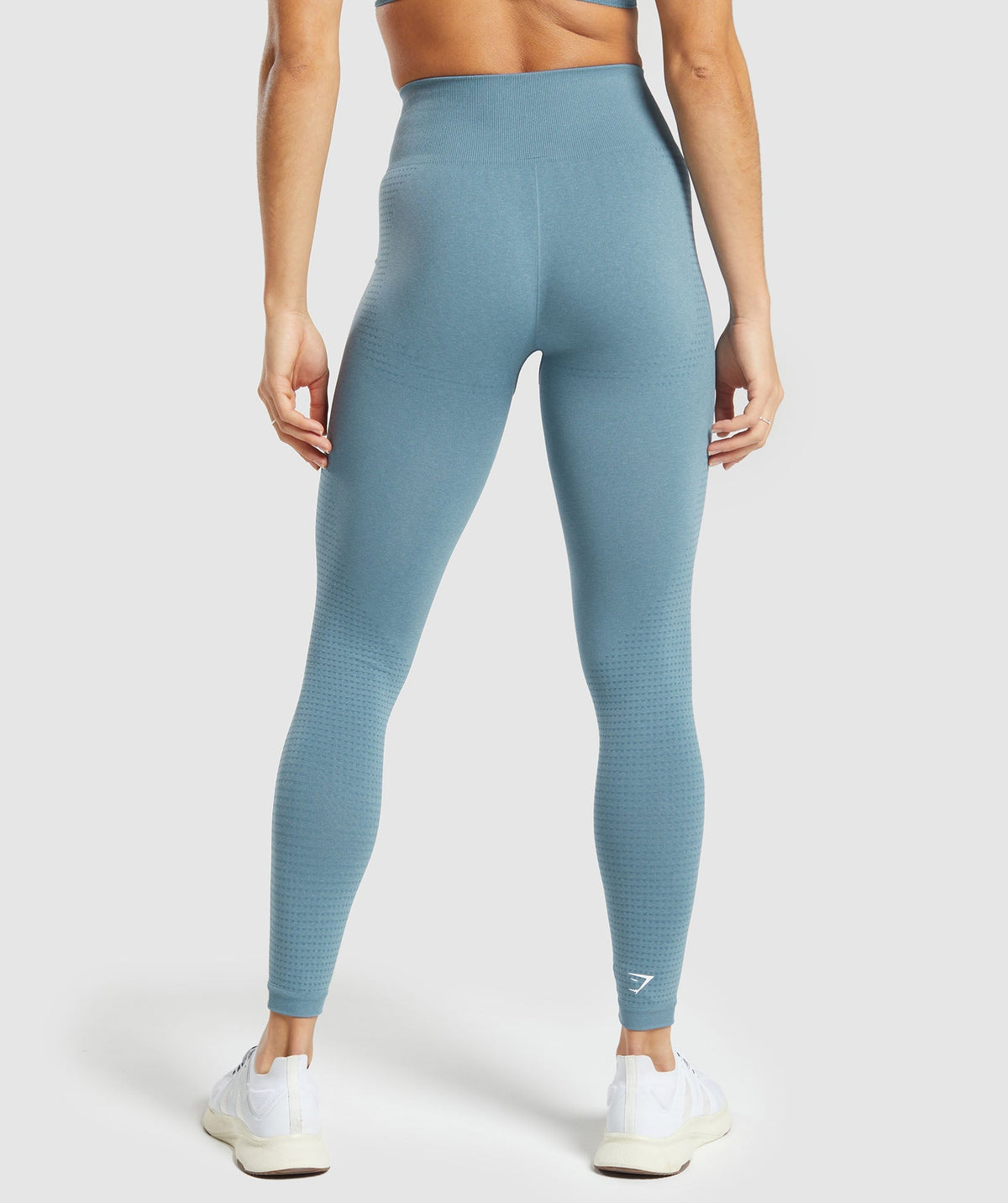 Gymshark Vital Regular Leggings - Faded Blue/ Marl