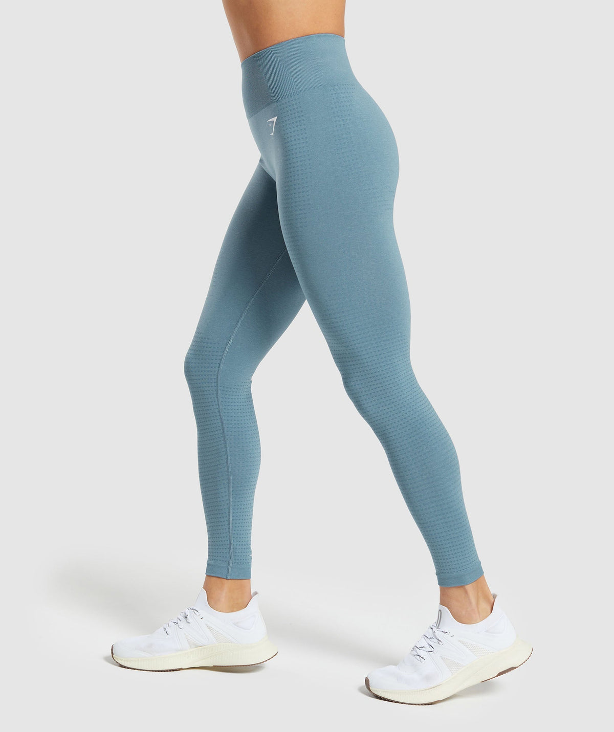 Gymshark Vital Regular Leggings - Faded Blue/ Marl