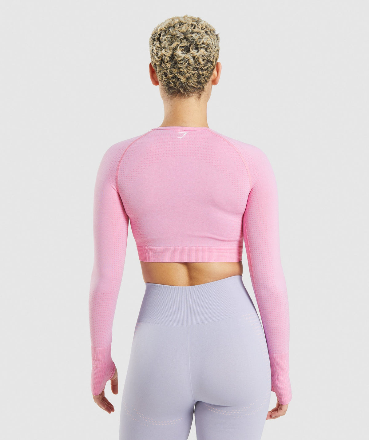 Gymshark Vital Crop Top - Sorbet Pink/ Marl