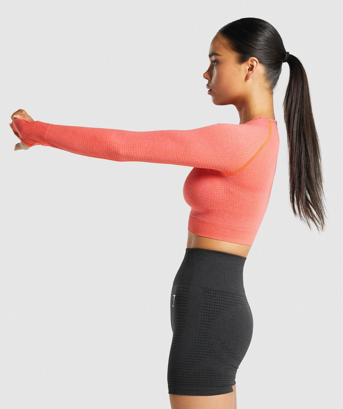 Gymshark Vital Crop Top - Orange