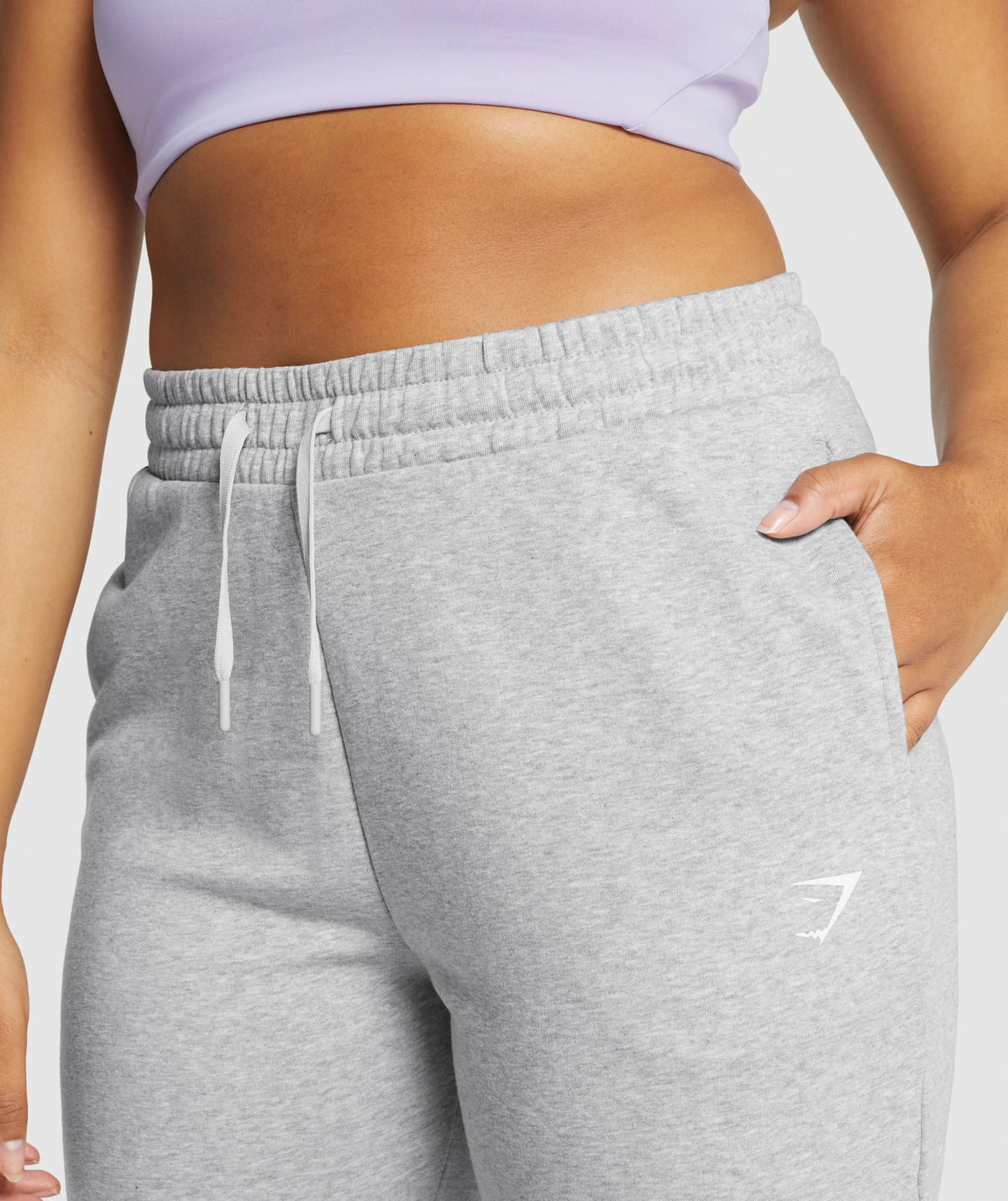 Gymshark Training Joggers - Light Grey Core Marl
