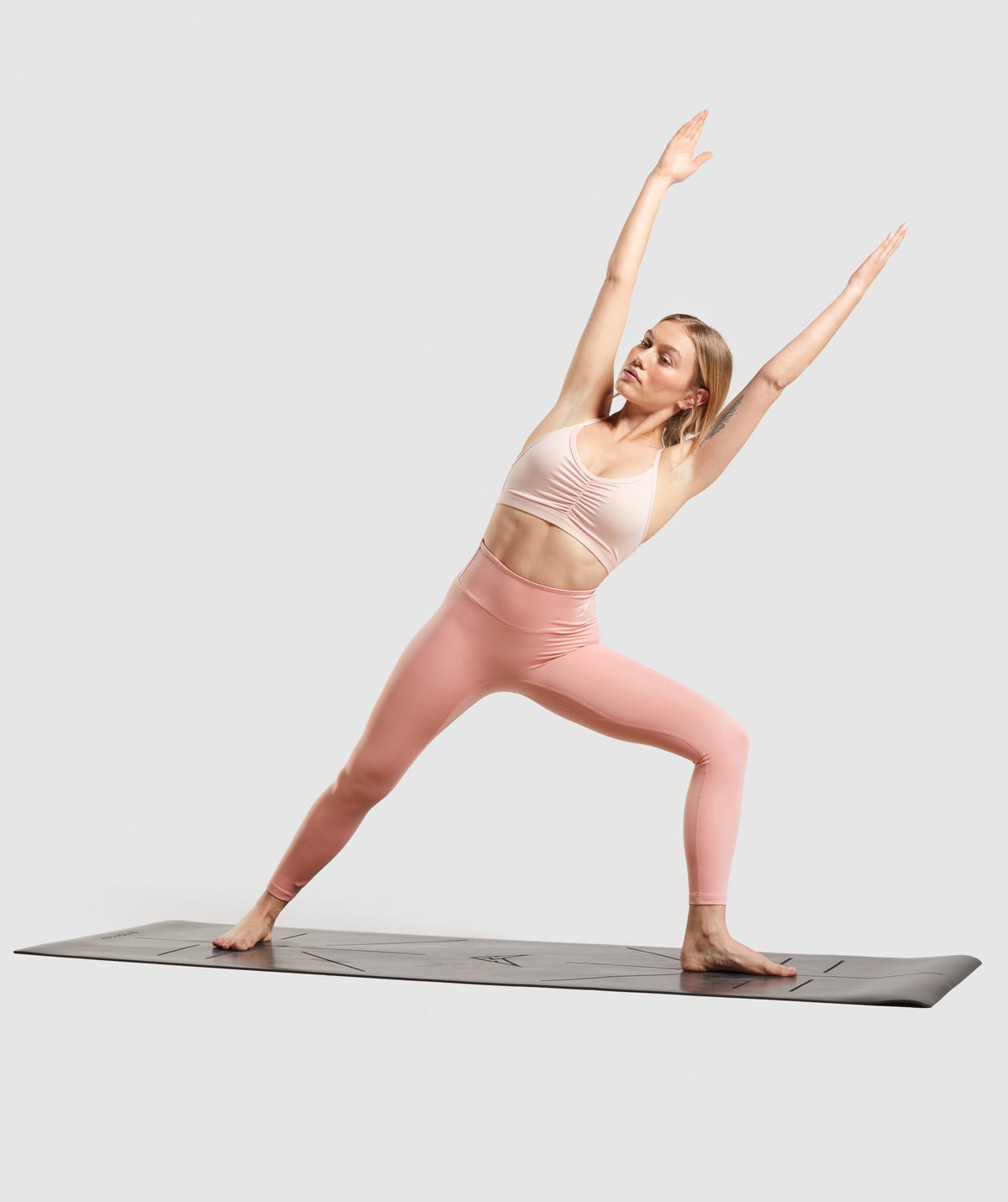 Gymshark Ruched Sports Bra - Pink