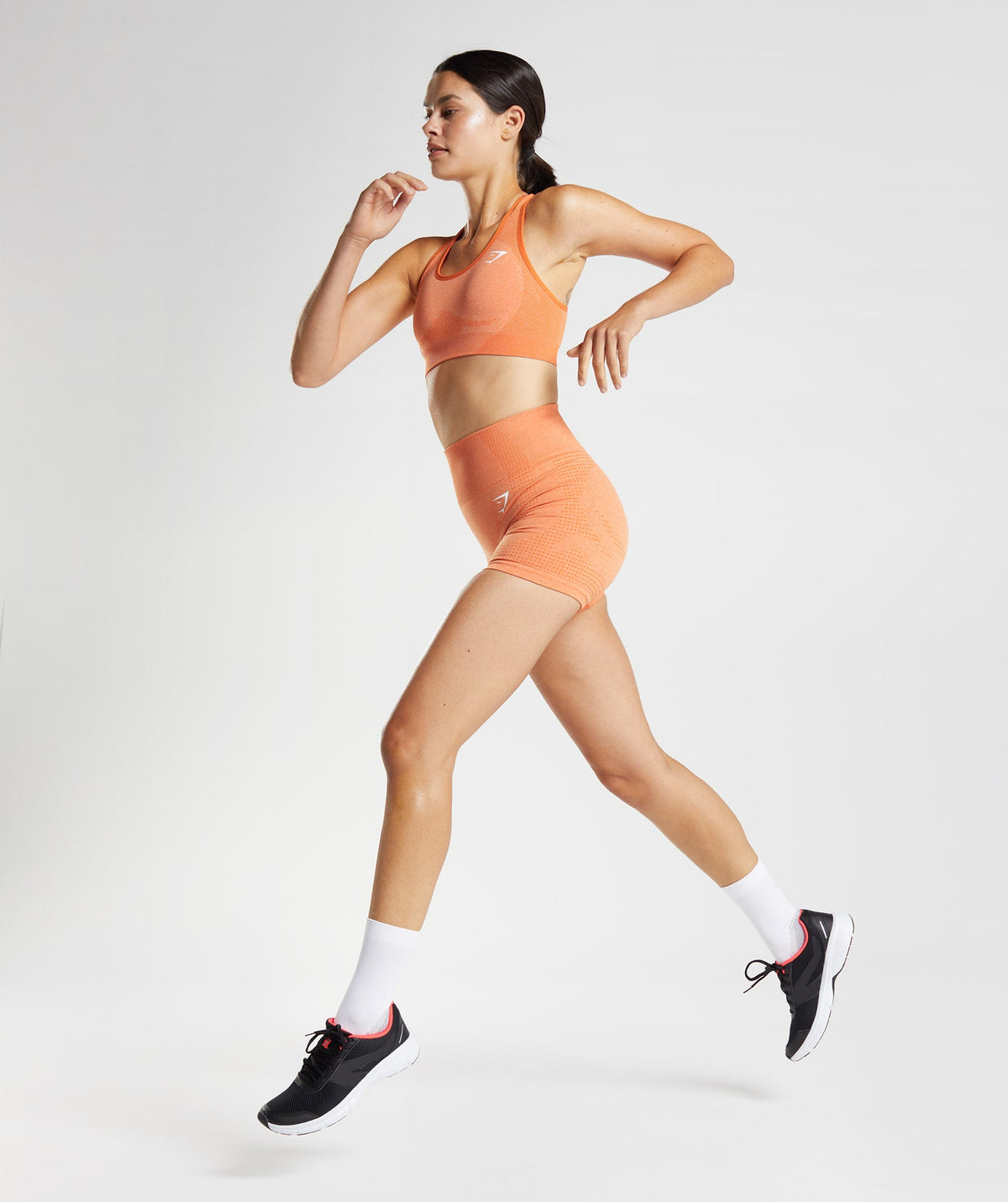 Gymshark Vital Sports Bra - Apricot Orange/ Marl
