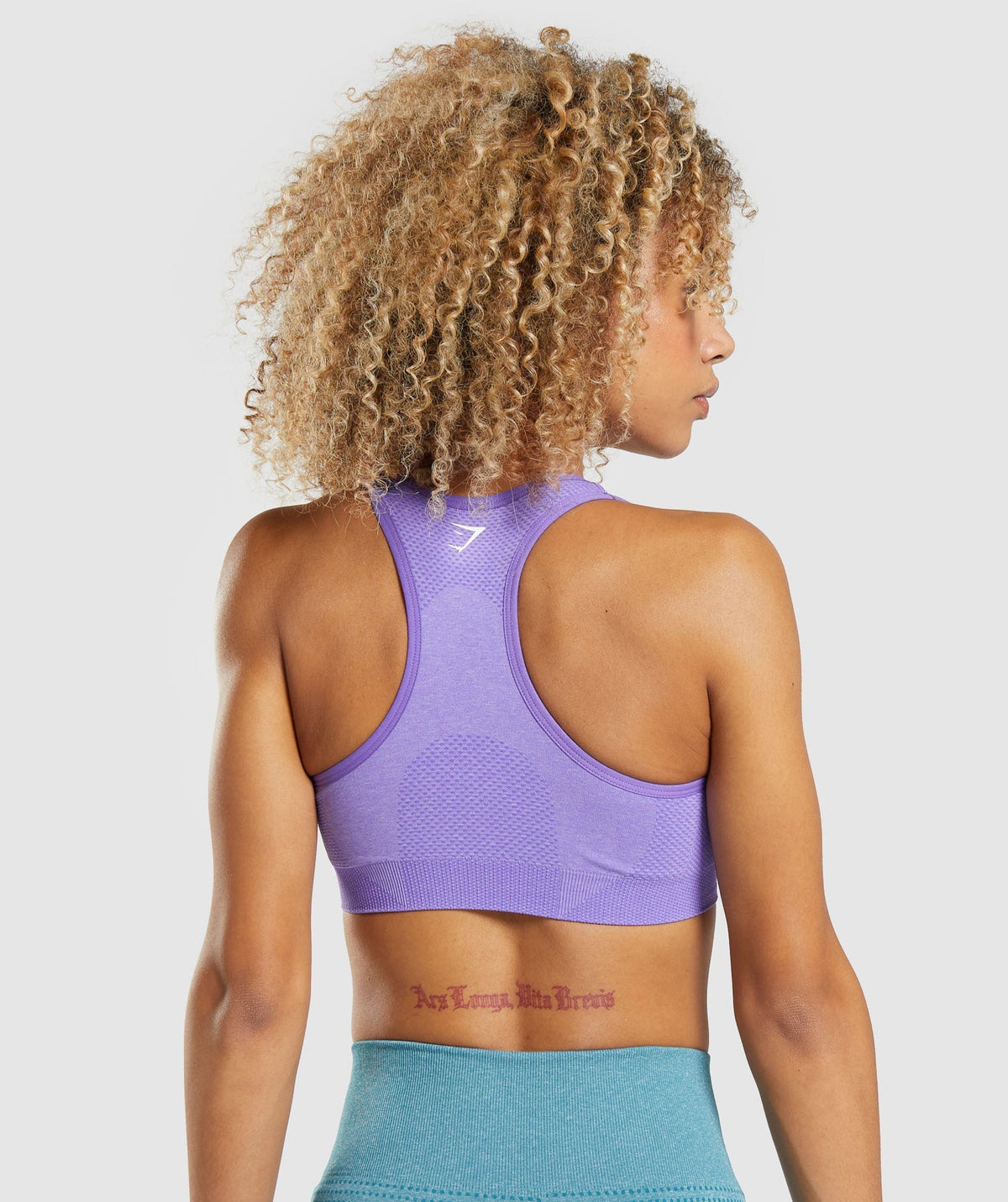 Gymshark Vital Sports Bra - Bright Purple/ Marl