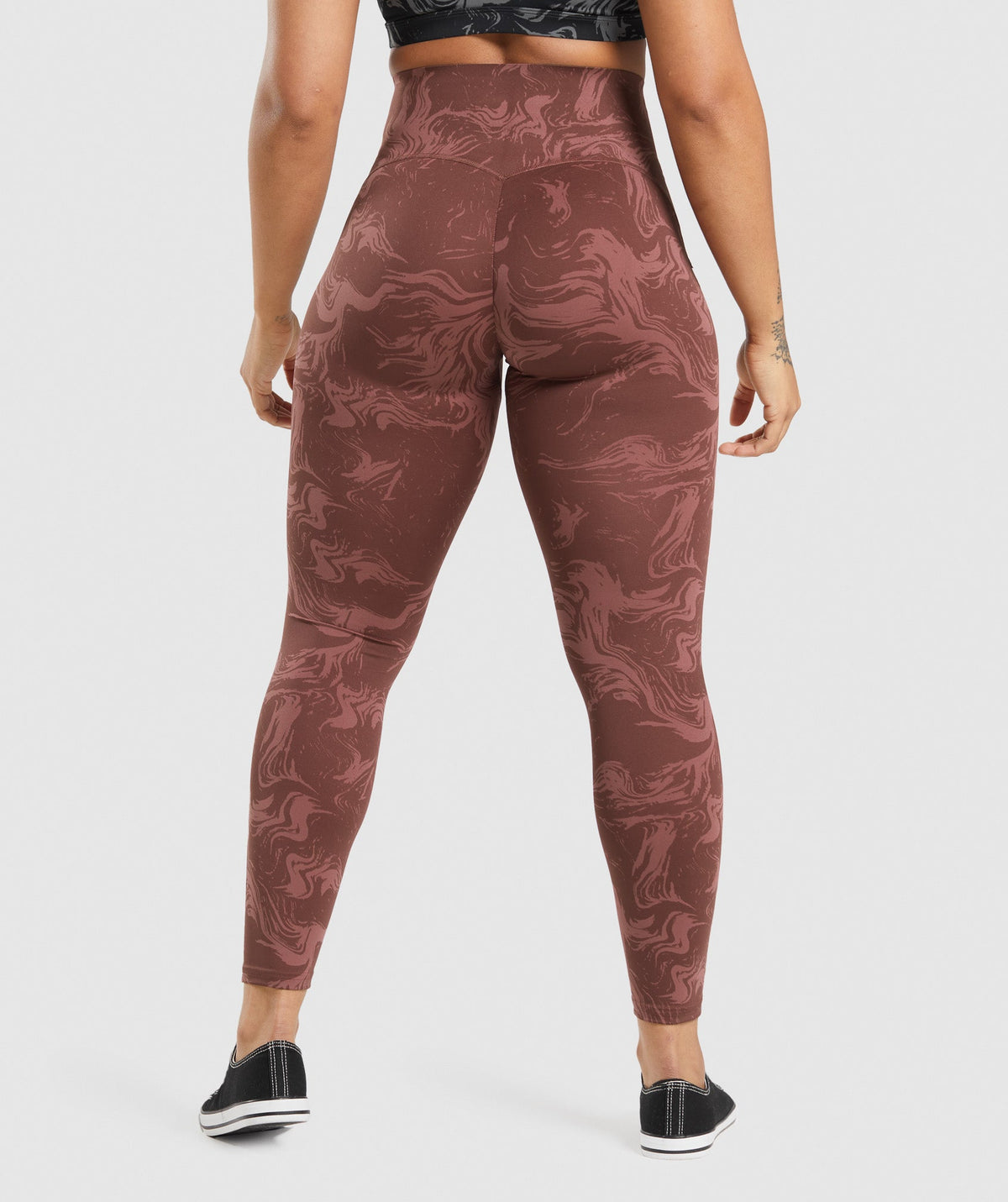 Gymshark Waist Support Leggings - Brown