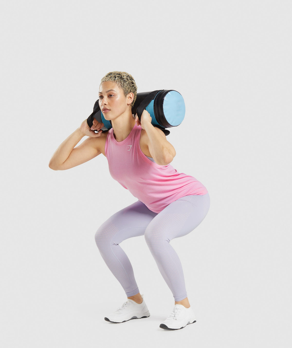 Gymshark Vital Light Tank - Sorbet Pink/ Marl