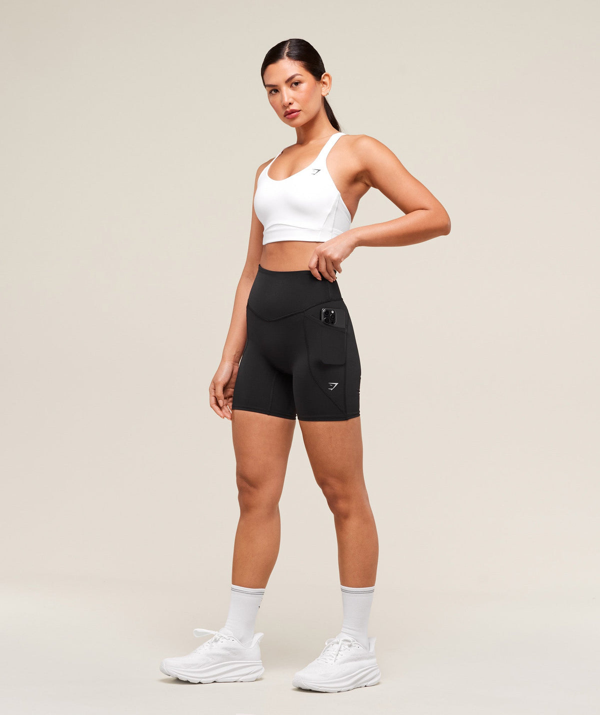 Gymshark Running Pocket 6" Shorts - Black