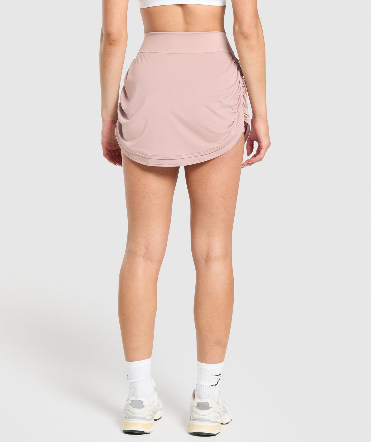 Gymshark Ruched Skort - Muted Pink