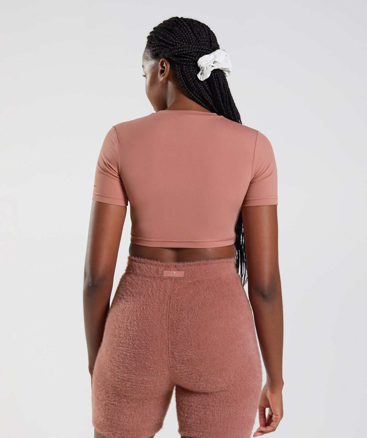 Gymshark Whitney Short Sleeve Crop Top - Canyon Red