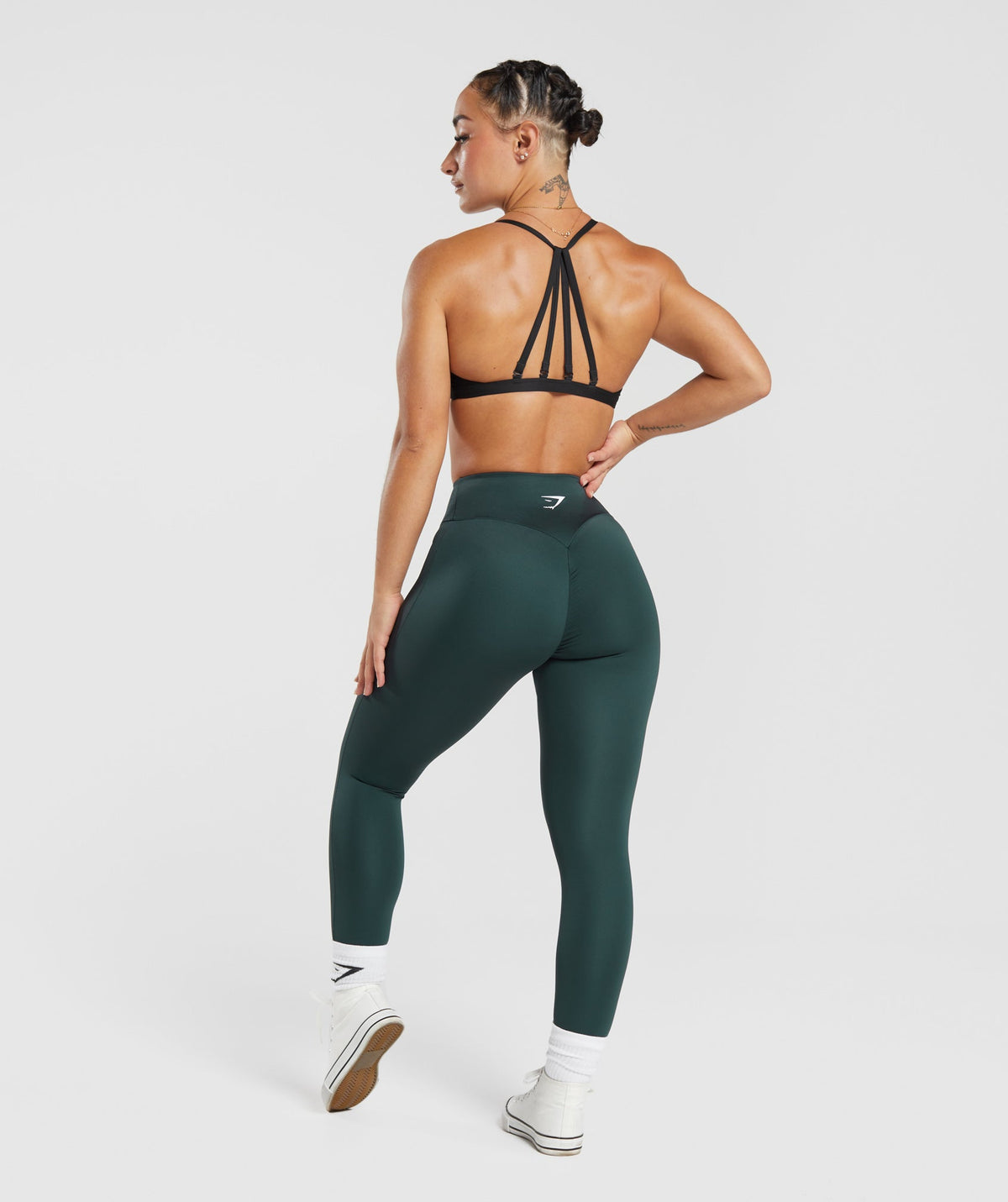 Gymshark Power X Leggings - Darkest Teal