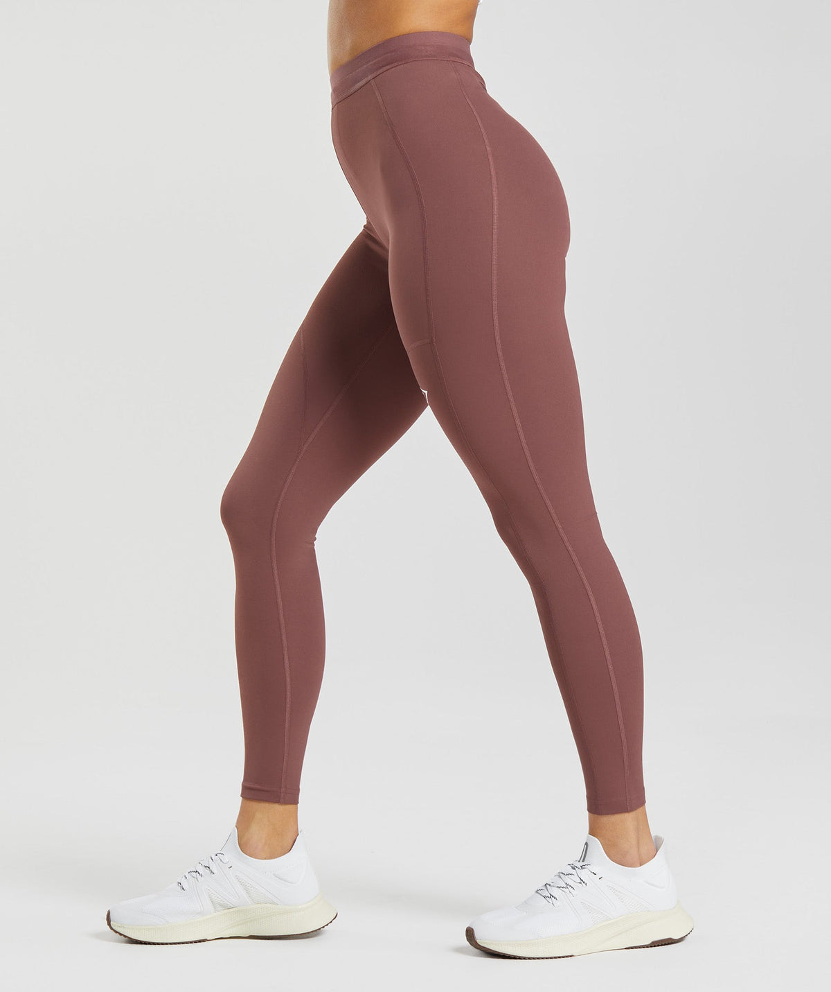 Gymshark Running Leggings - Brown