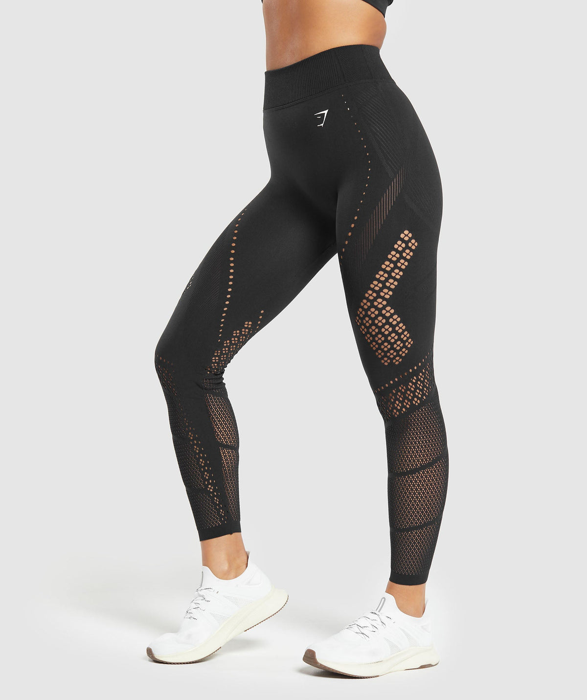 Gymshark Warp Knit Gradient Tight - Black