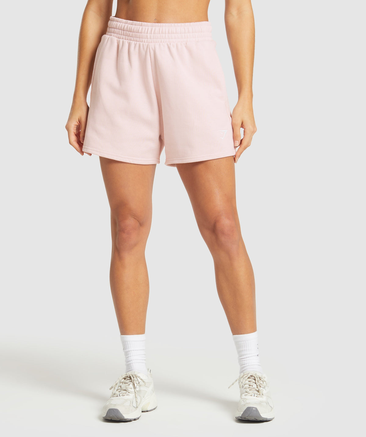 Gymshark Training Fleece Shorts - Fair Pink