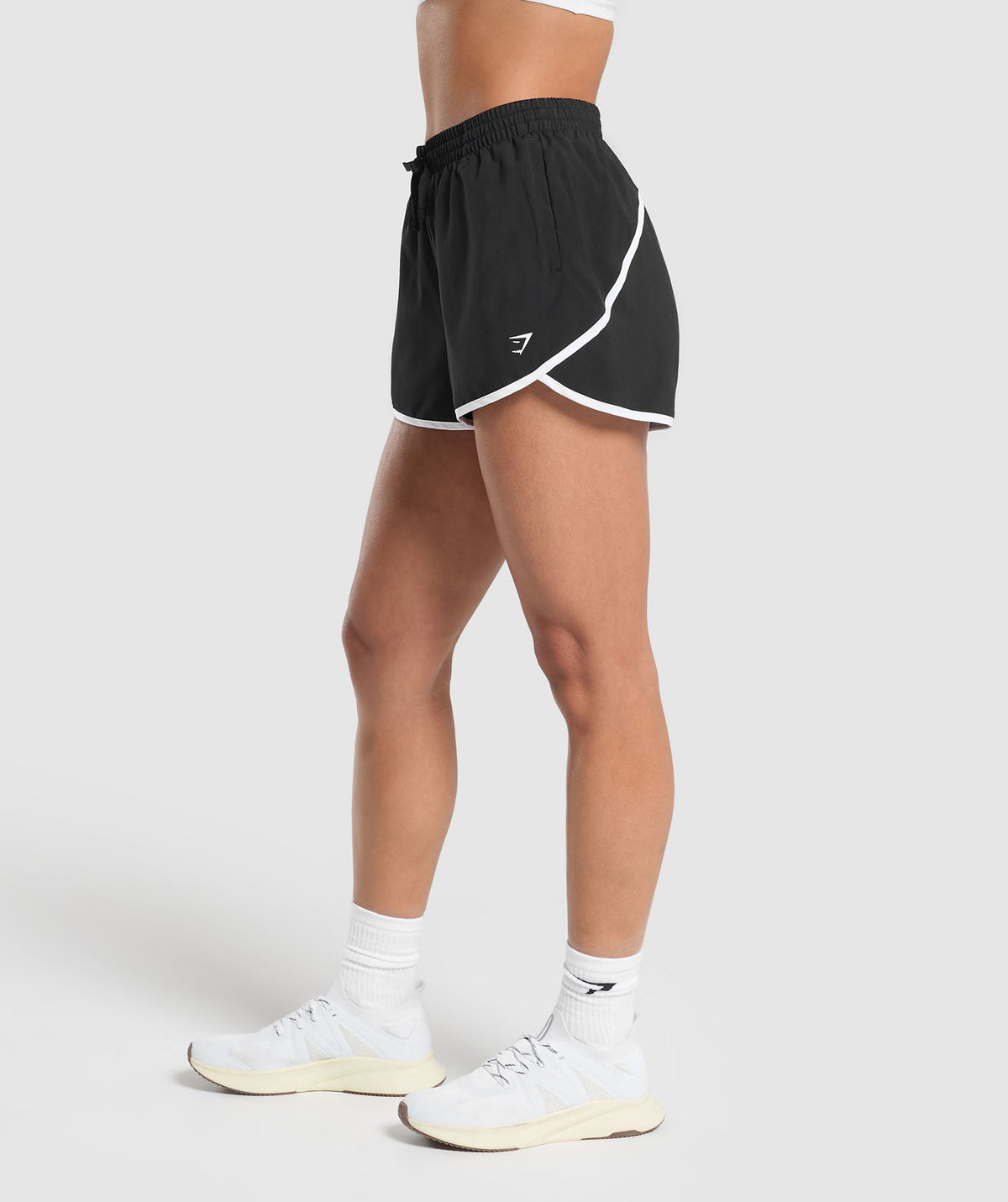 Gymshark Training Contrast Loose Shorts 2.5" - Black