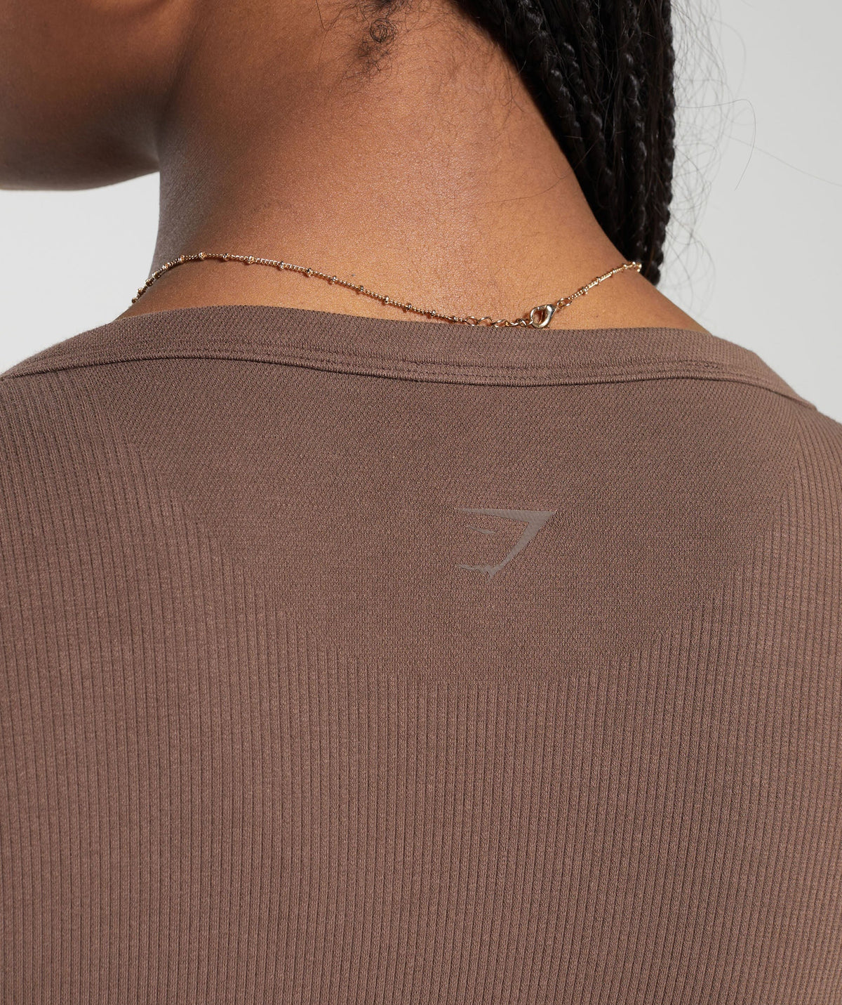 Gymshark CottonMoveTM Shrug - Soft Brown