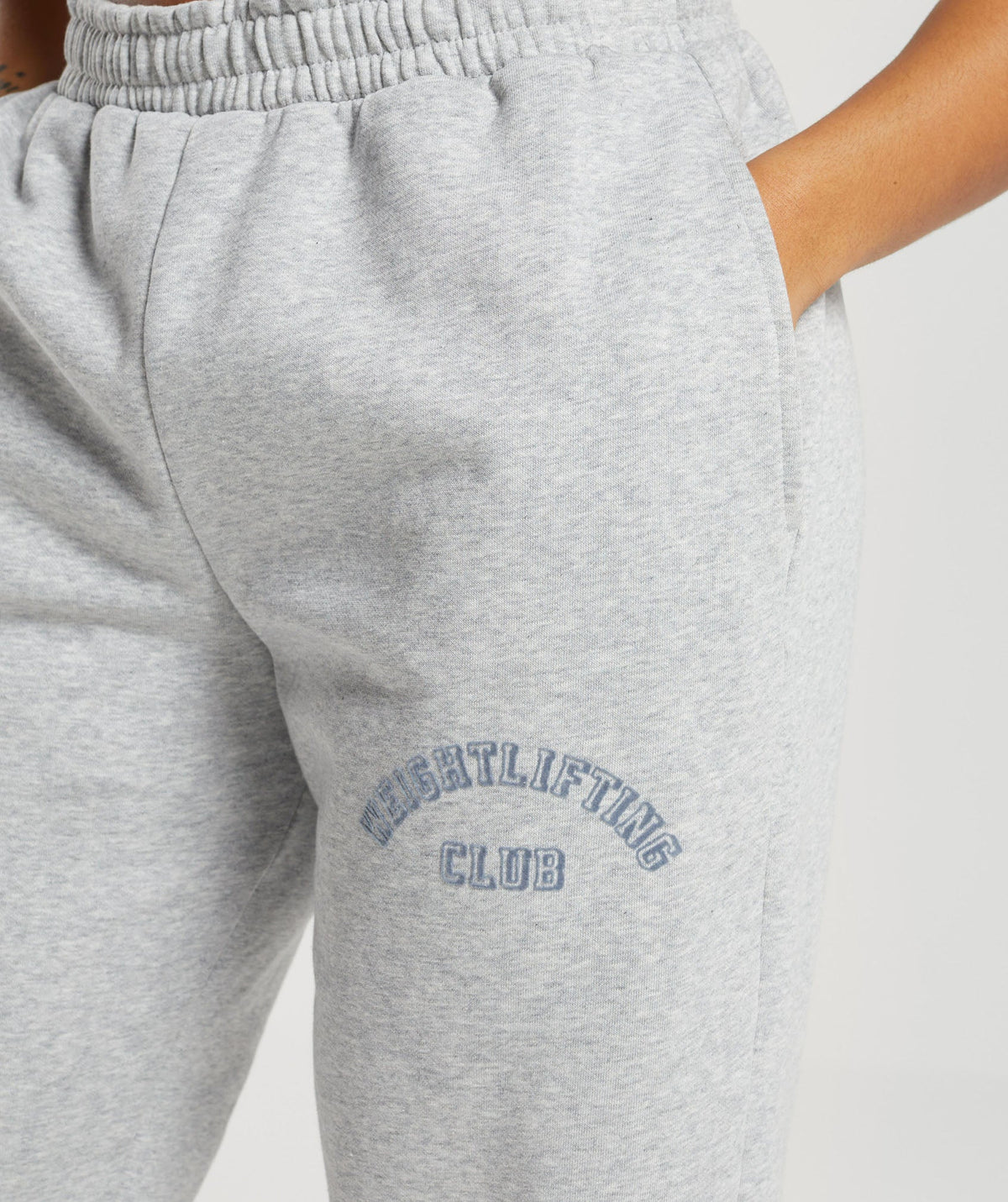 Gymshark Weightlifting Club Joggers - Light Grey Core Marl