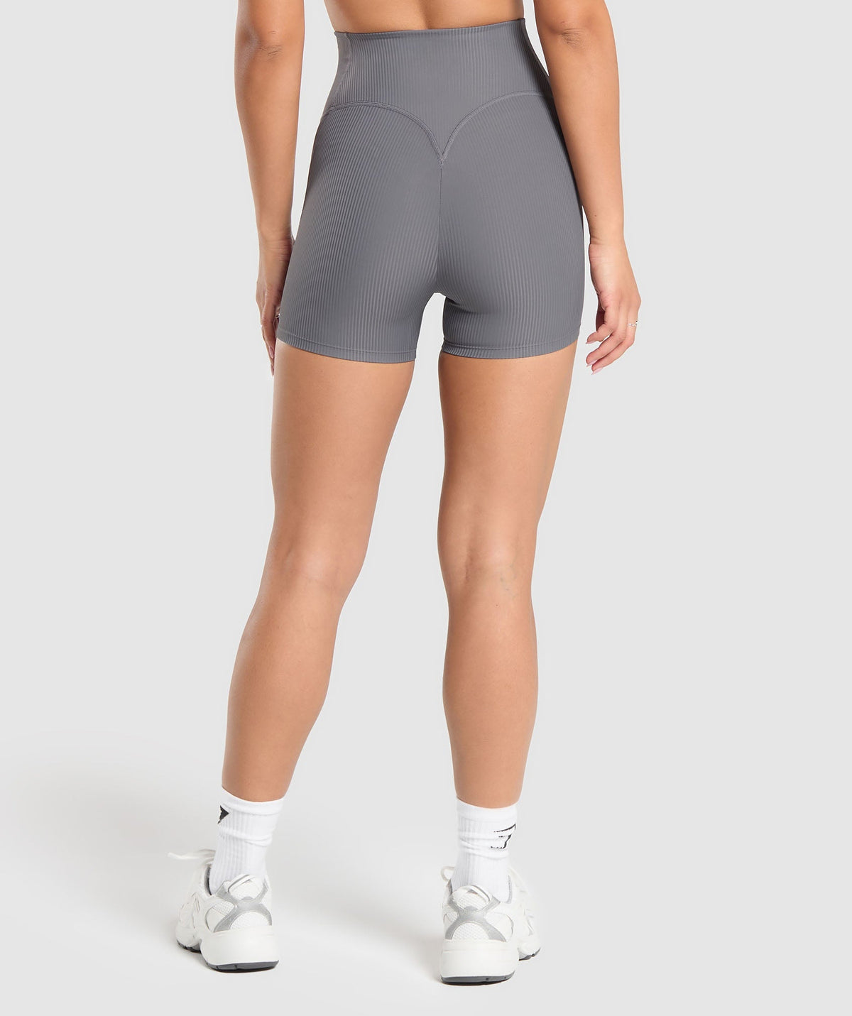 Gymshark Ribbed Short - Brushed Grey