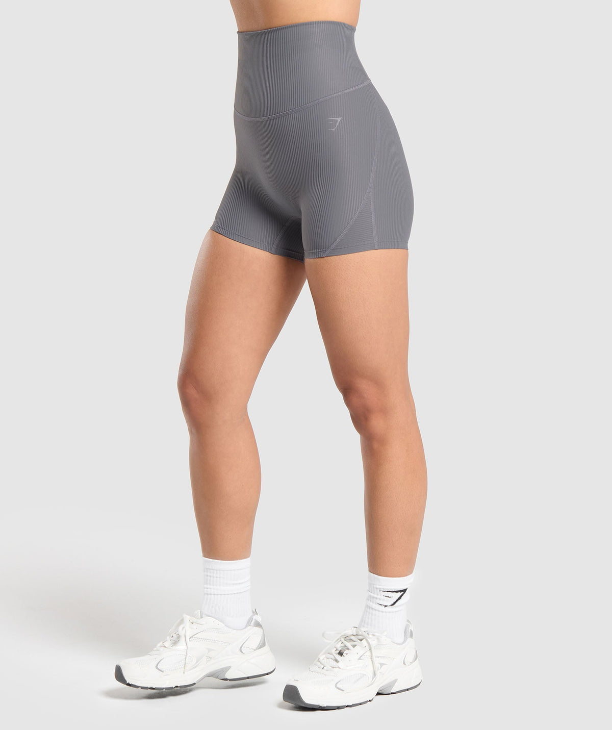 Gymshark Ribbed Short - Brushed Grey