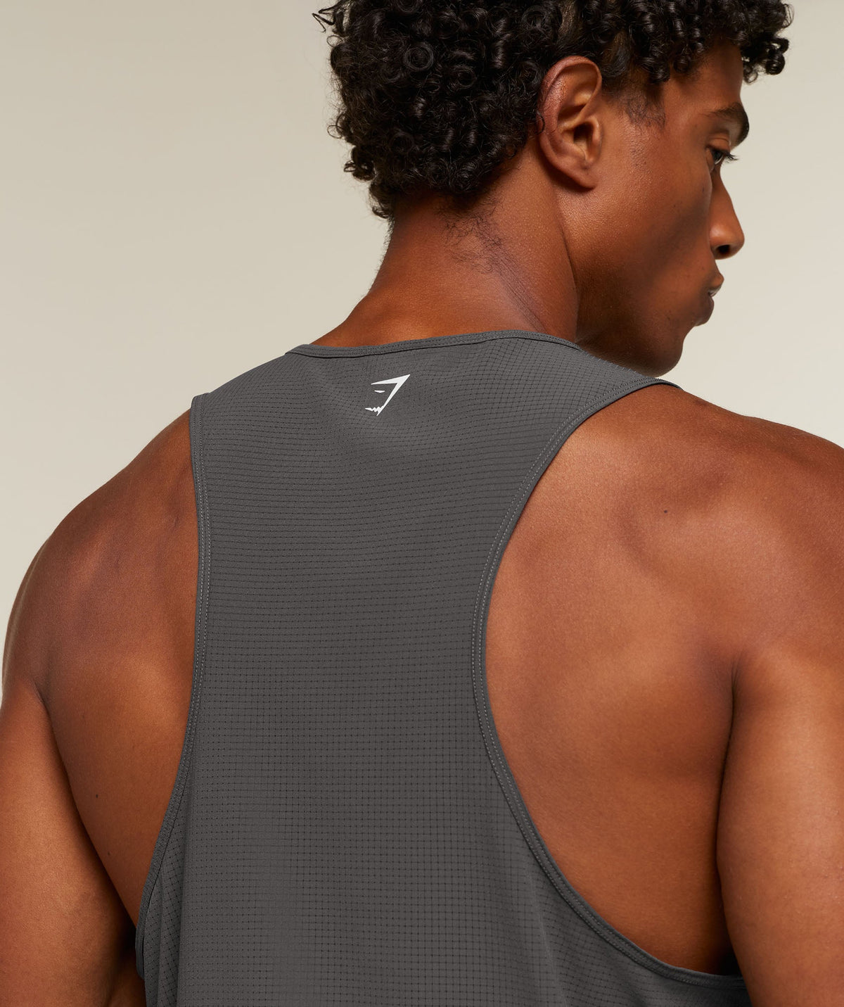 Gymshark Running Tank - Onyx Grey