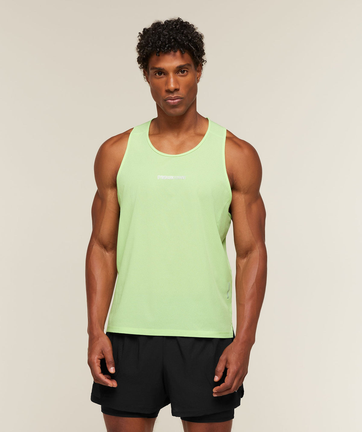 Gymshark Running Tank - Pace Green