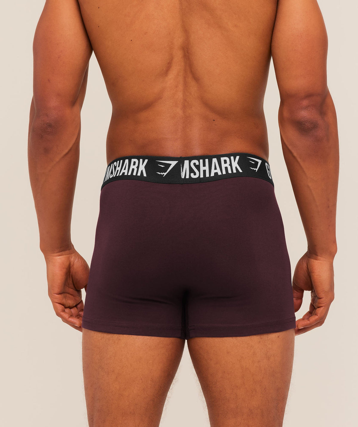 Gymshark Boxer Brief 5PK - Chalk Beige/Canvas Green/Espresso Brown/Cherry Purple/Lifestyle Brown