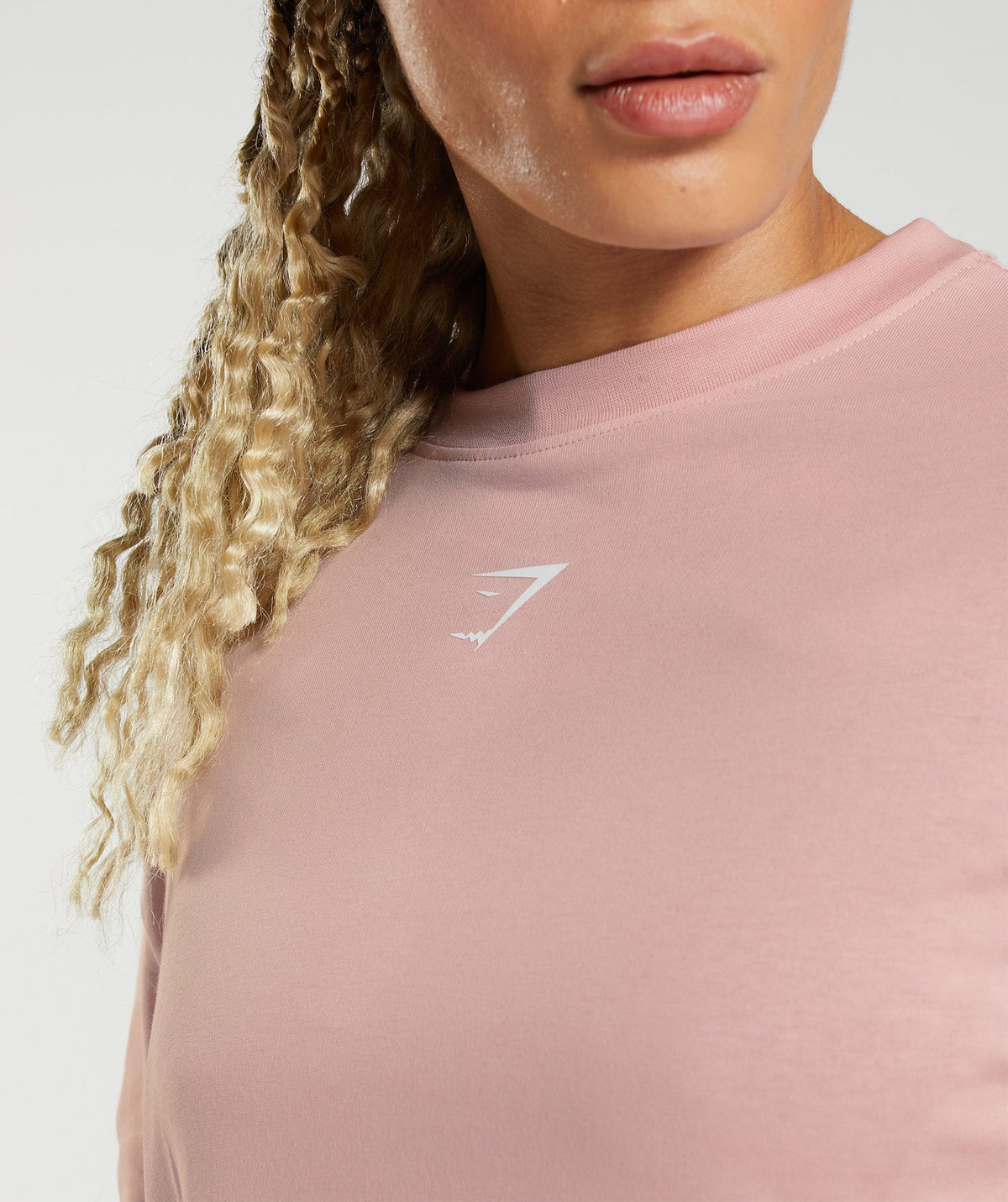 Gymshark GS Power Oversized Tee - Scandi Pink