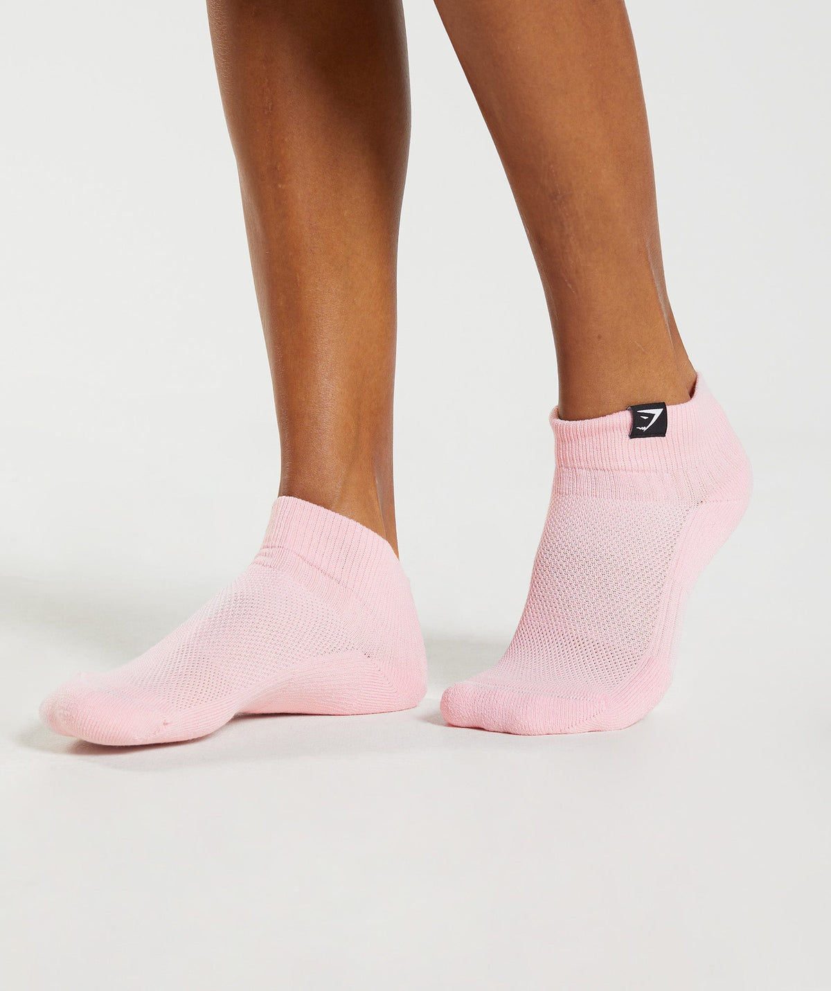 Gymshark Quarter Socks 3pk - Kiwi Green/Sweet Pink/Fluo Fuchsia