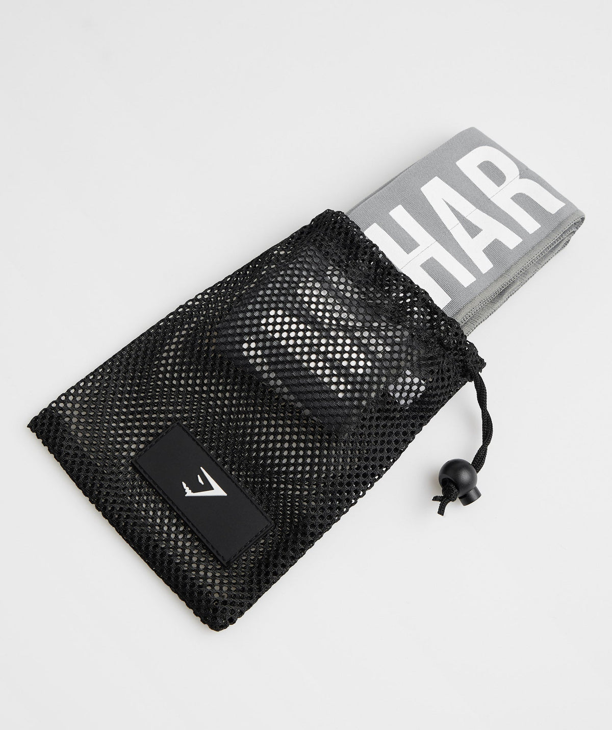 Gymshark Wrist Straps (Self Tie) - Smokey Grey