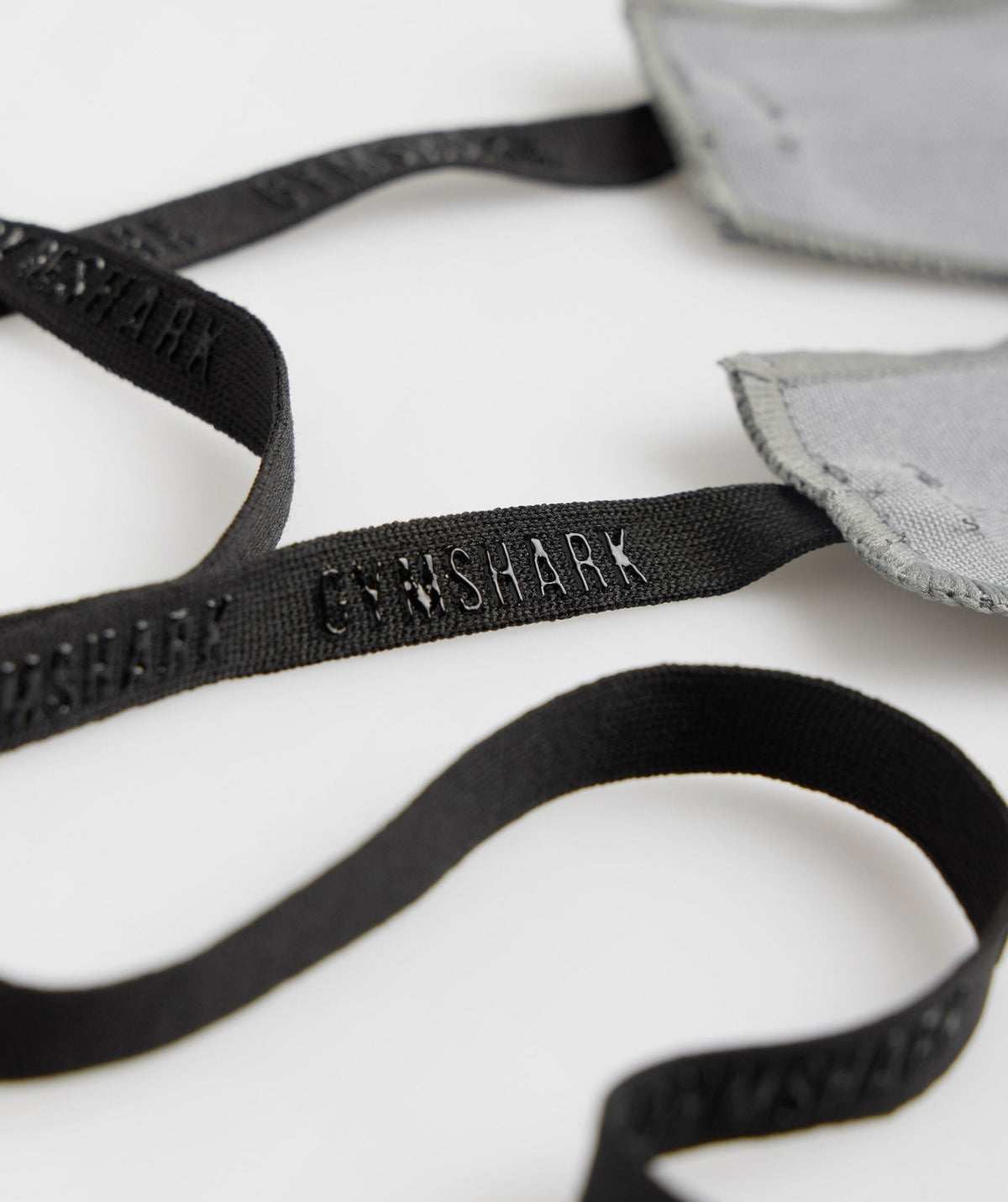 Gymshark Wrist Straps (Self Tie) - Smokey Grey