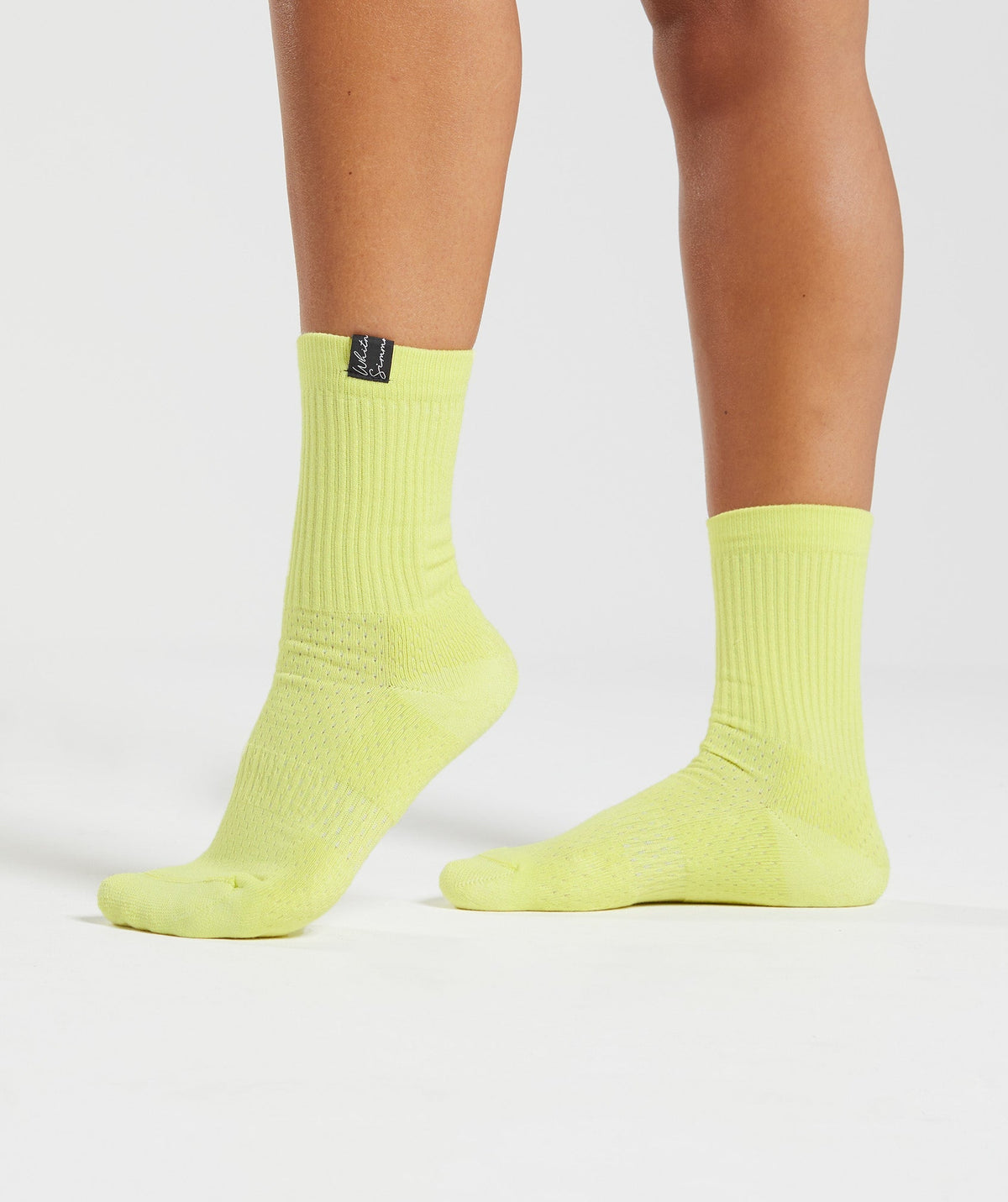 Gymshark Whitney Crew Socks 1pk - Green