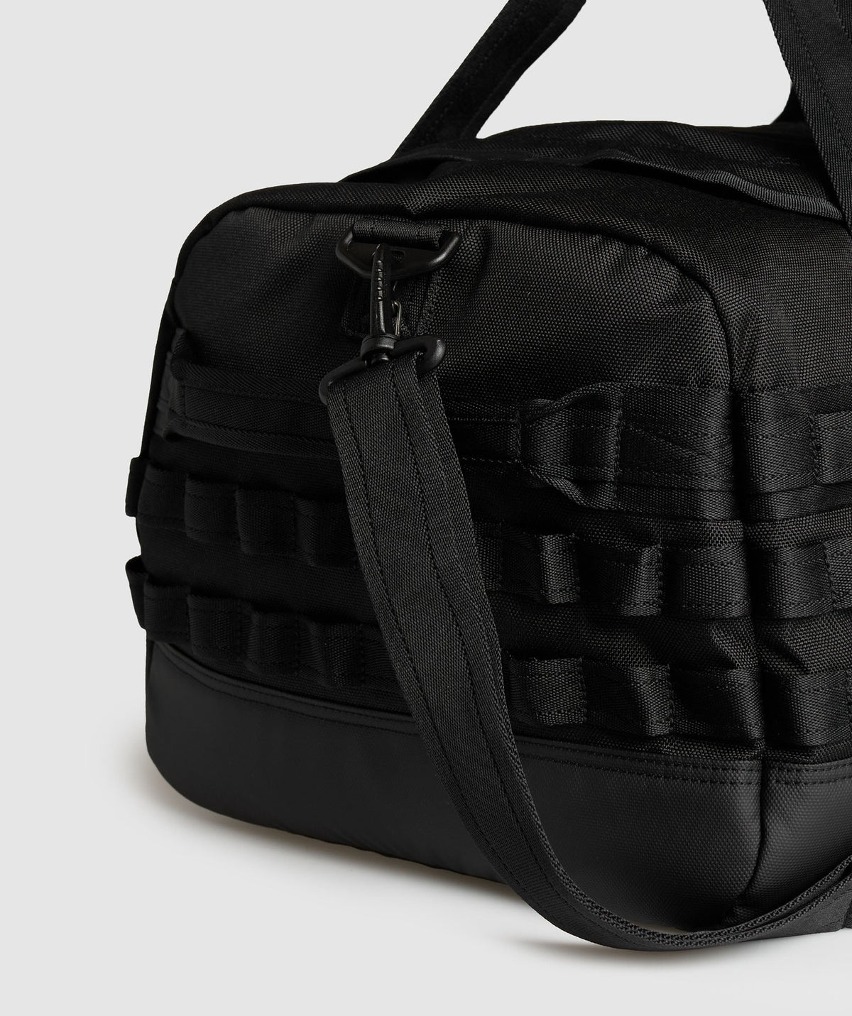 Gymshark Tactical Large Barrel Bag - Black