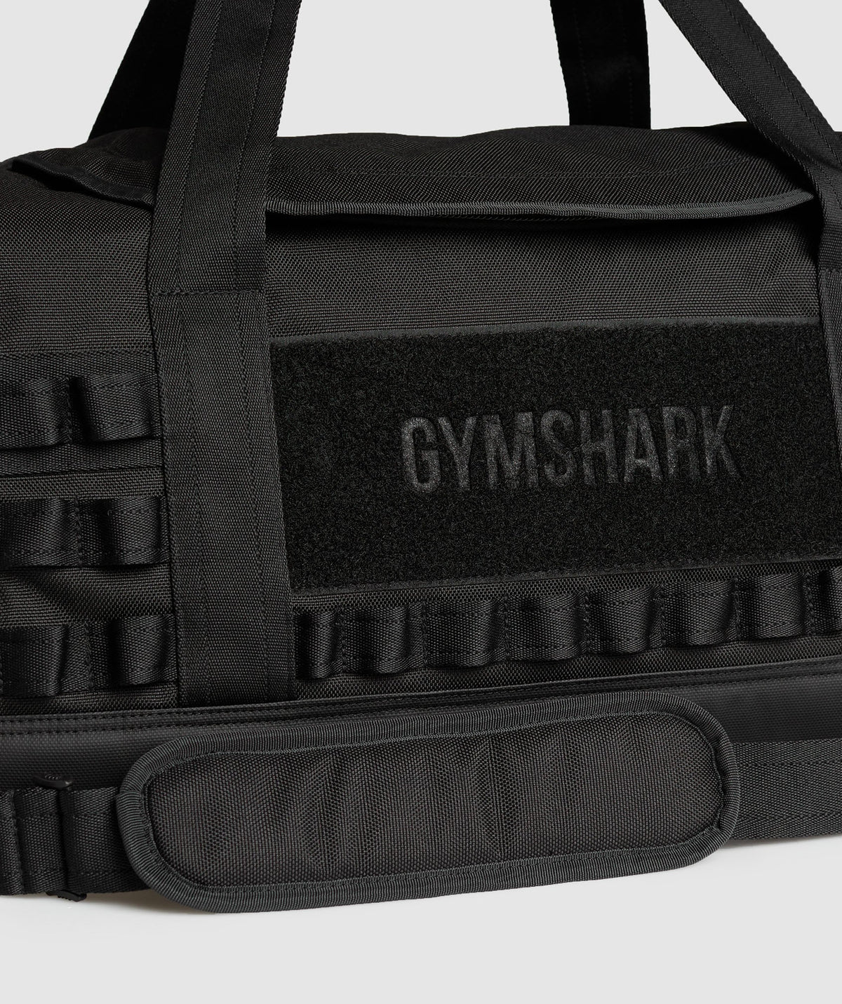 Gymshark Tactical Large Barrel Bag - Black