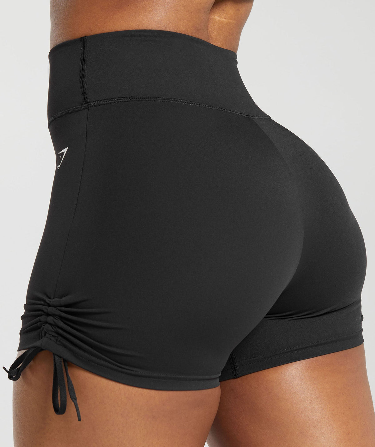 Gymshark Ruche Shorts - Black