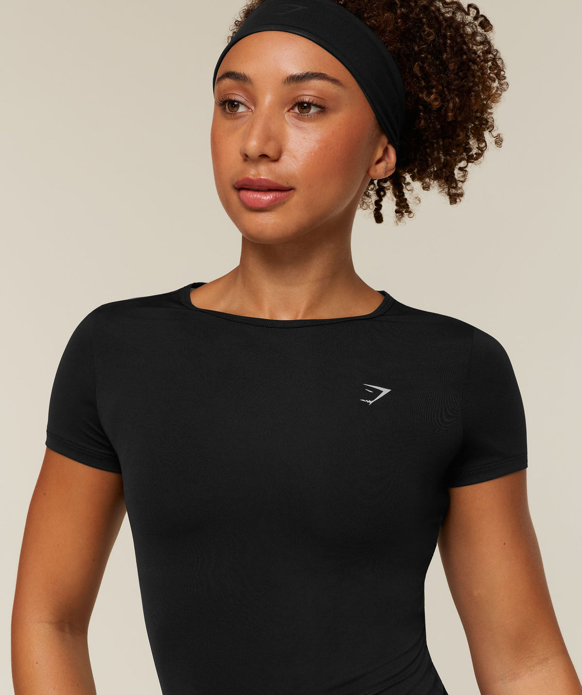 Gymshark Running Back Vent Tee - Black