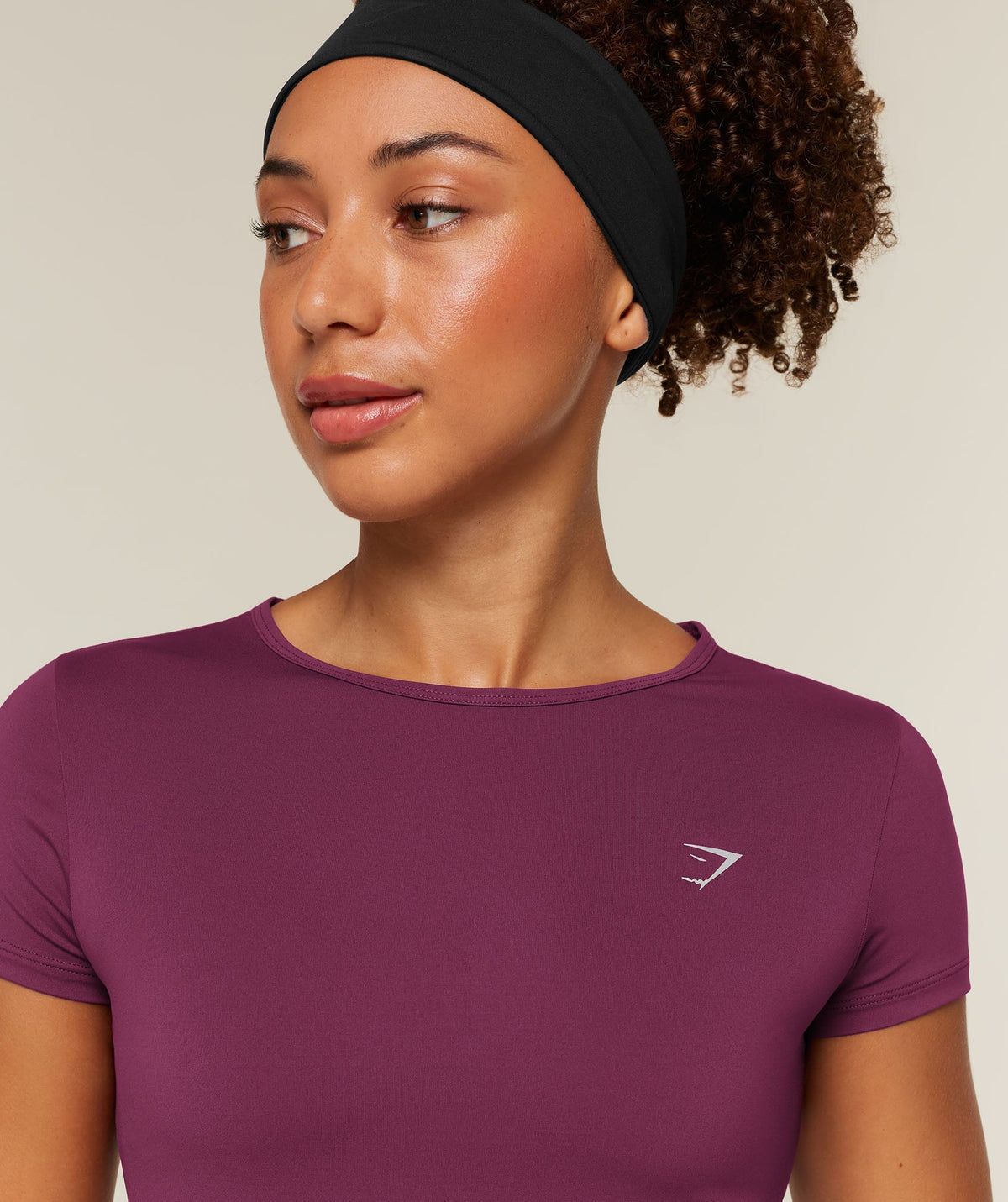 Gymshark Running Back Vent Tee - Strength Pink