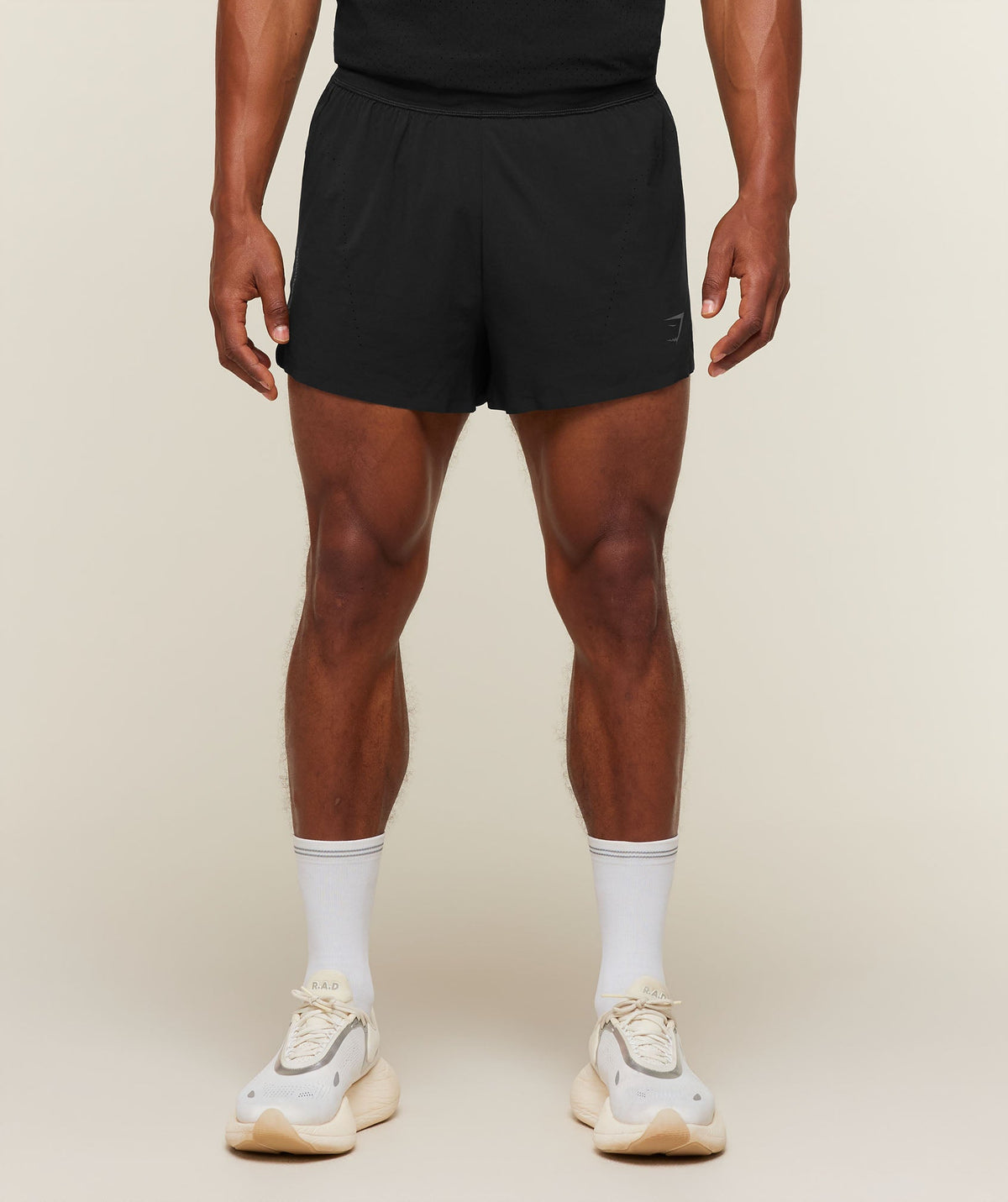 Gymshark Running Elite High Split Race Day Shorts - Black