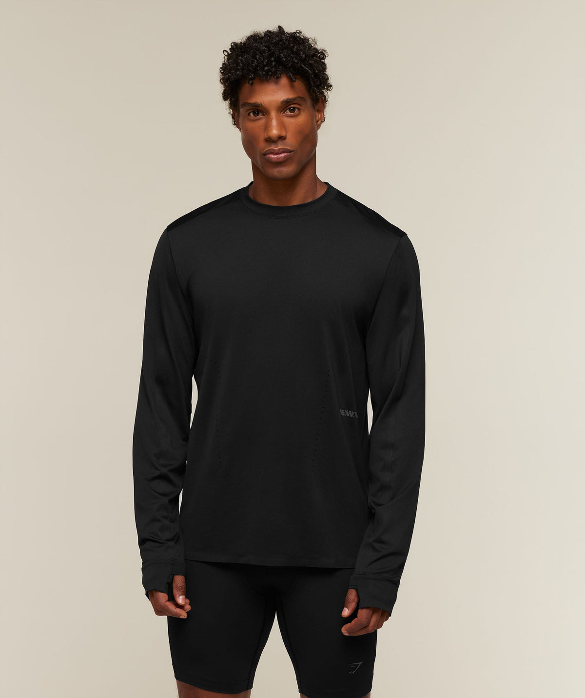 Gymshark Running Elite Long Sleeve Tee - Black