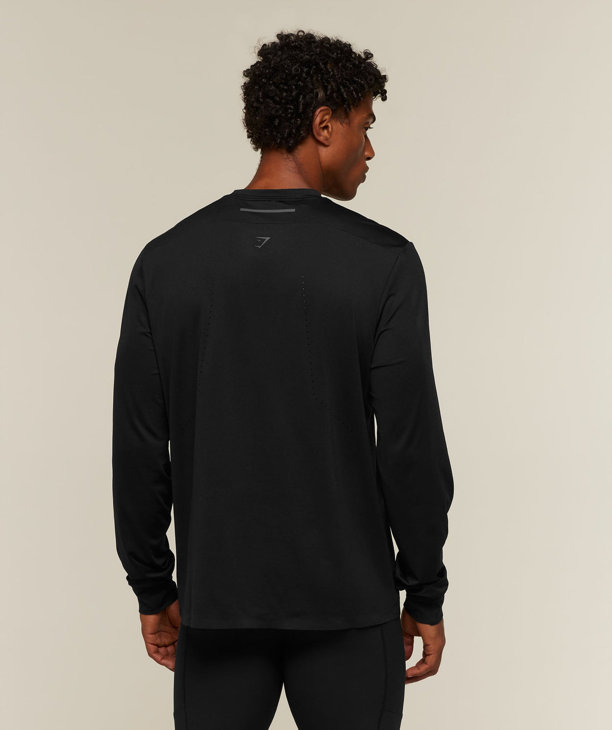 Gymshark Running Elite Long Sleeve Tee - Black