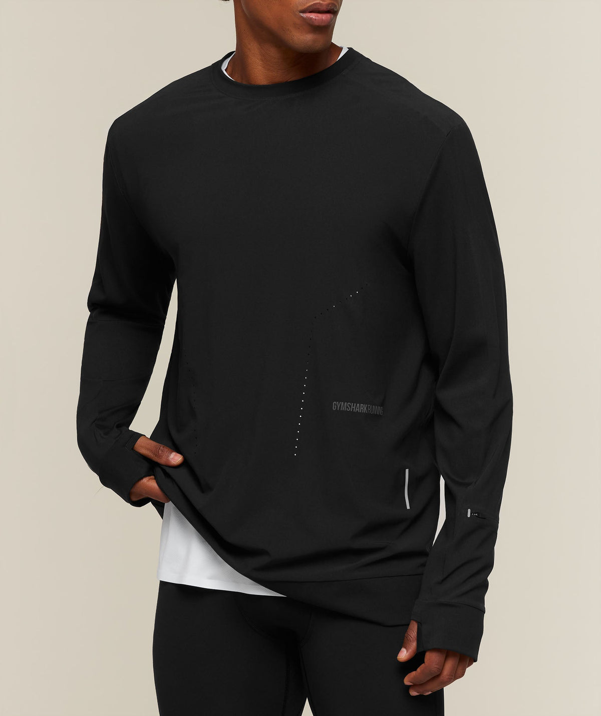 Gymshark Running Elite Crew - Black