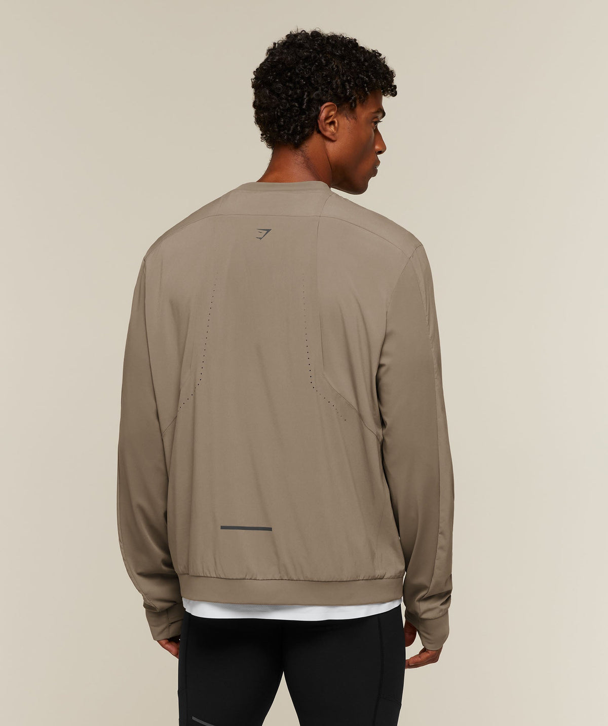 Gymshark Running Elite Crew - Lifestyle Brown