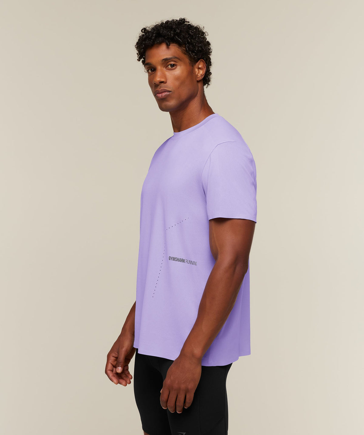 Gymshark Running Elite Tee - Pace Purple