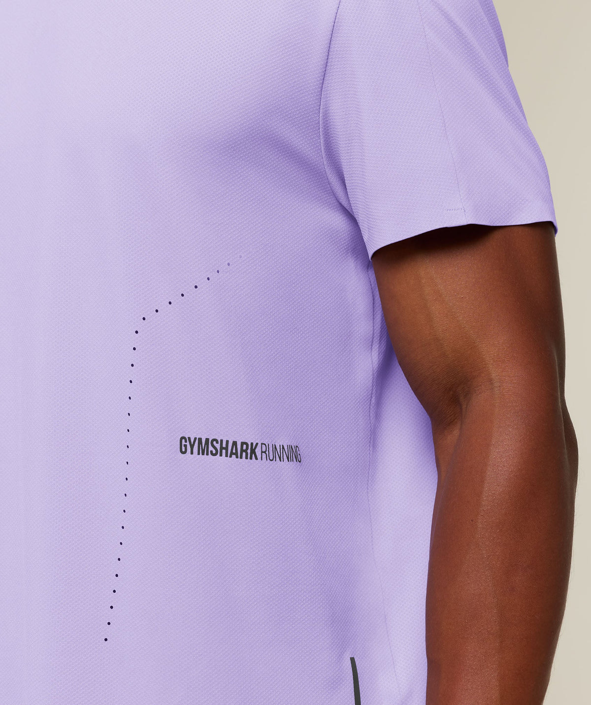 Gymshark Running Elite Tee - Pace Purple