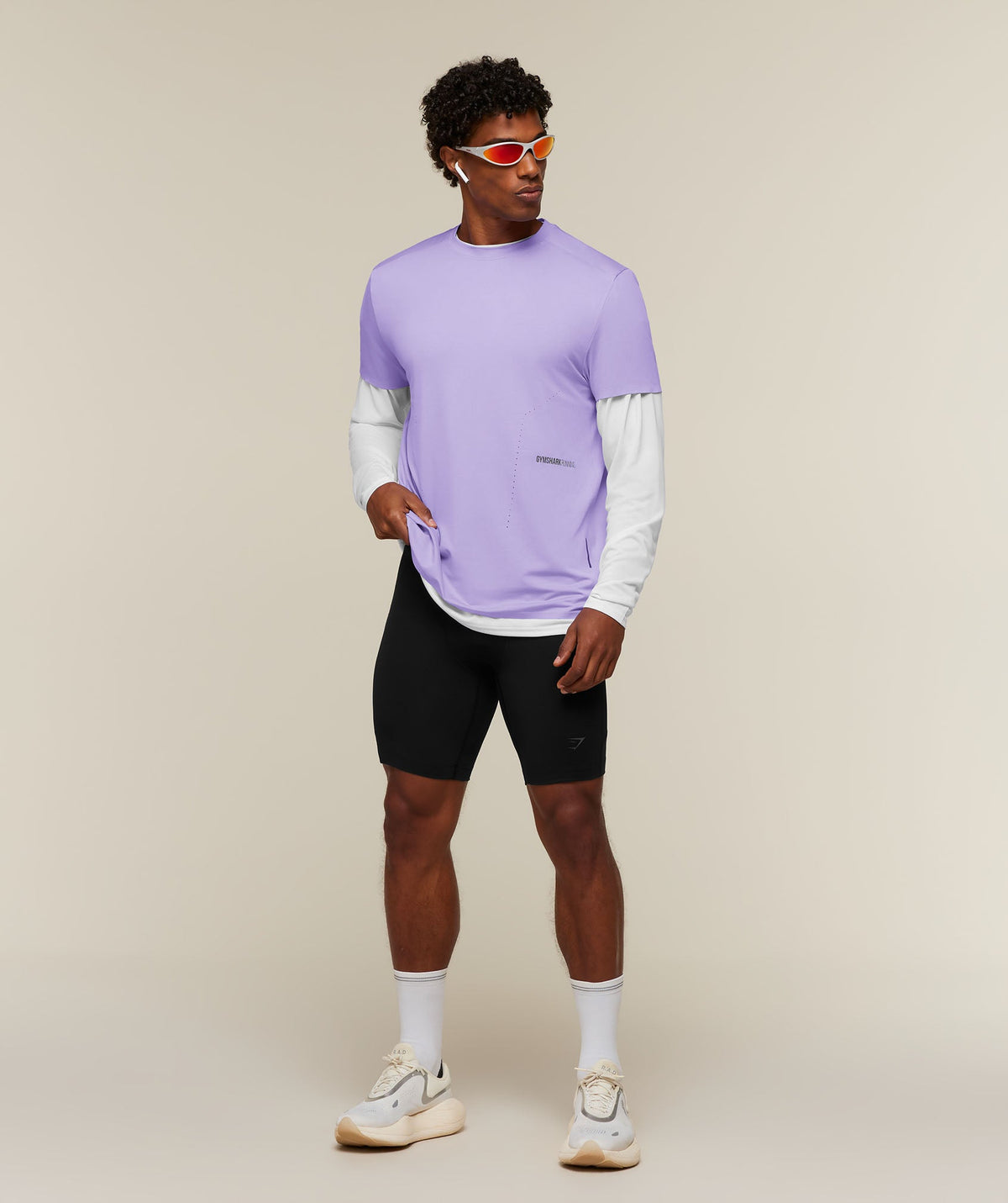 Gymshark Running Elite Tee - Pace Purple